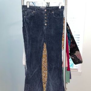 Free people flared corduroys